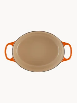 New LE CREUSET Casserole Signature Rouge orangé