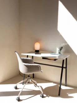 Sale Zuiver Chaise de bureau en bouclette Albert, hauteur ajustable Bouclette grège
