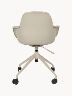 Sale Zuiver Chaise de bureau en bouclette Albert, hauteur ajustable Bouclette grège