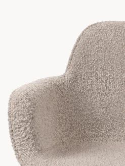 Sale Zuiver Chaise de bureau en bouclette Albert, hauteur ajustable Bouclette grège