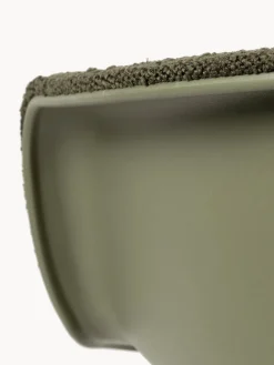 Sale Zuiver Chaise de bureau en bouclette Albert, hauteur ajustable Bouclette vert olive