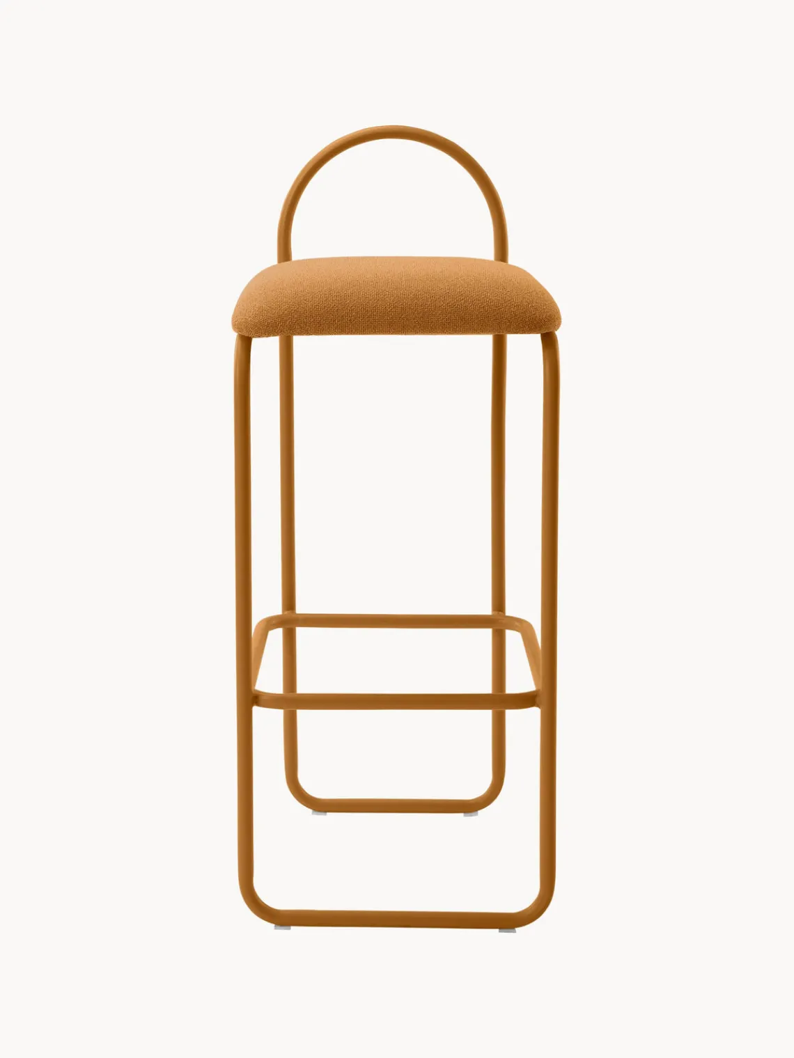 Best AYTM Chaise de comptoir en bouclette Angui Bouclette brun clair