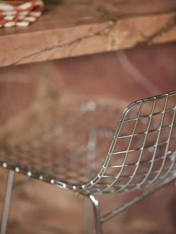 Outlet HKLIVING Chaise de comptoir en métal Wire