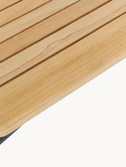 Outlet Cinas Chaise de jardin à accoudoirs en bois Ellen Bois de teck, anthracite