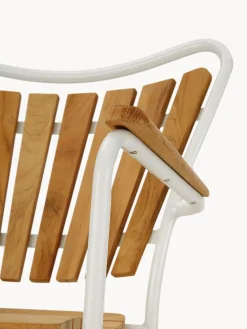 New Cinas Chaise de jardin Ellen Teck, blanc