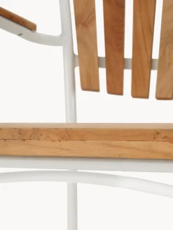 New Cinas Chaise de jardin Ellen Teck, blanc