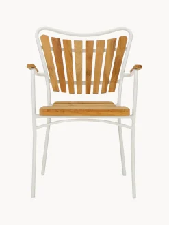 New Cinas Chaise de jardin Ellen Teck, blanc