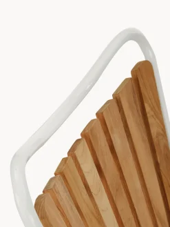 New Cinas Chaise de jardin Ellen Teck, blanc