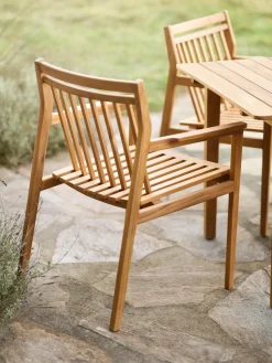 Best FDB Mobler Chaise de jardin en teck Sammen