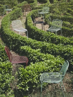 Clearance Kartell Chaise de jardin Hiray Rouge