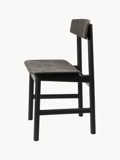 Best Mater Chaise en bois Consciouos Anthracite, noir