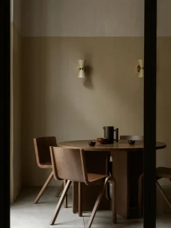 Online Audo Copenhagen Chaise en bois de chêne Ready Dining Bois de chêne foncé laqué