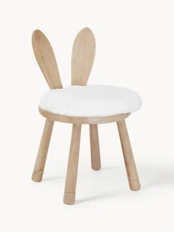 Online J-Line Chaise en bois pour enfant avec coussin Bunny