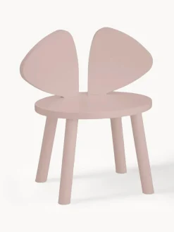 Fashion Nofred Chaise en bois pour enfant Mouse Rose pâle