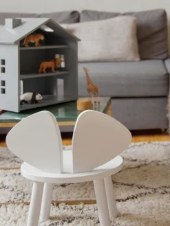 Outlet Nofred Chaise en bois pour enfant Mouse Blanc