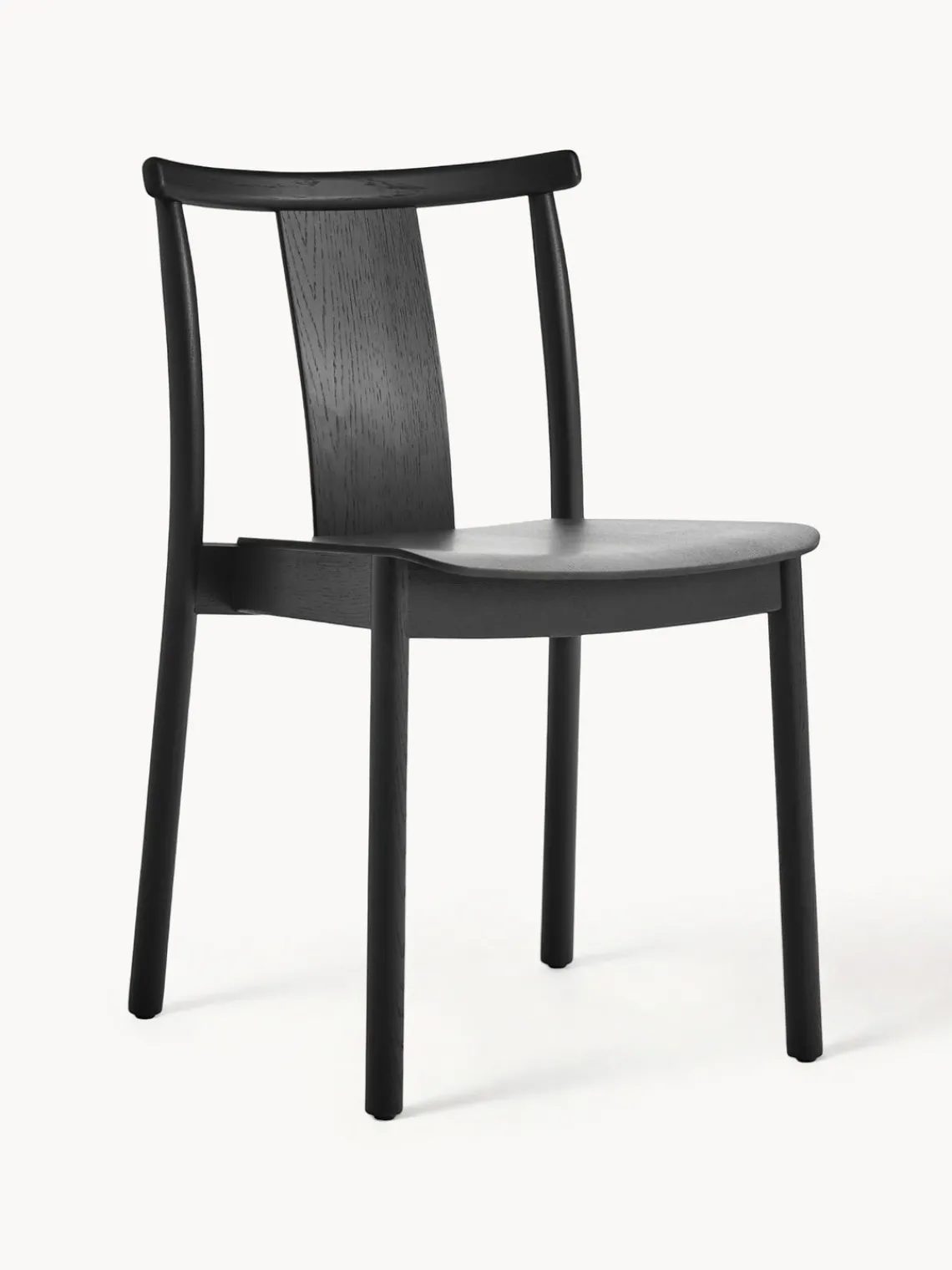 Hot Audo Copenhagen Chaise en chêne Merkur Noir