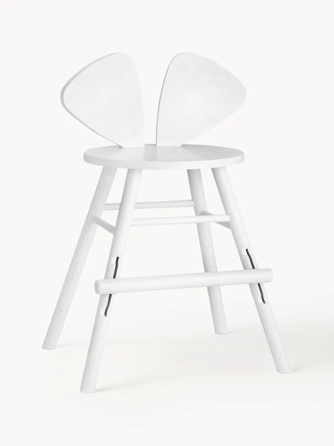 Fashion Nofred Chaise en chêne pour enfant Mouse Blanc