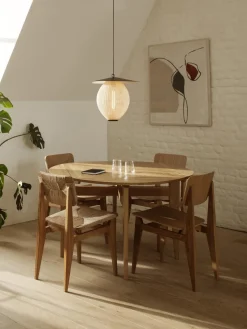Hot GUBI Chaise en noyer C-Chair Noyer américain