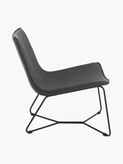 Discount Ellos Home Chaise lounge en cuir synthétique Barrel