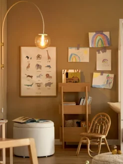 Hot Oyoy Living Design Chaise pour enfant en rotin Rainbow