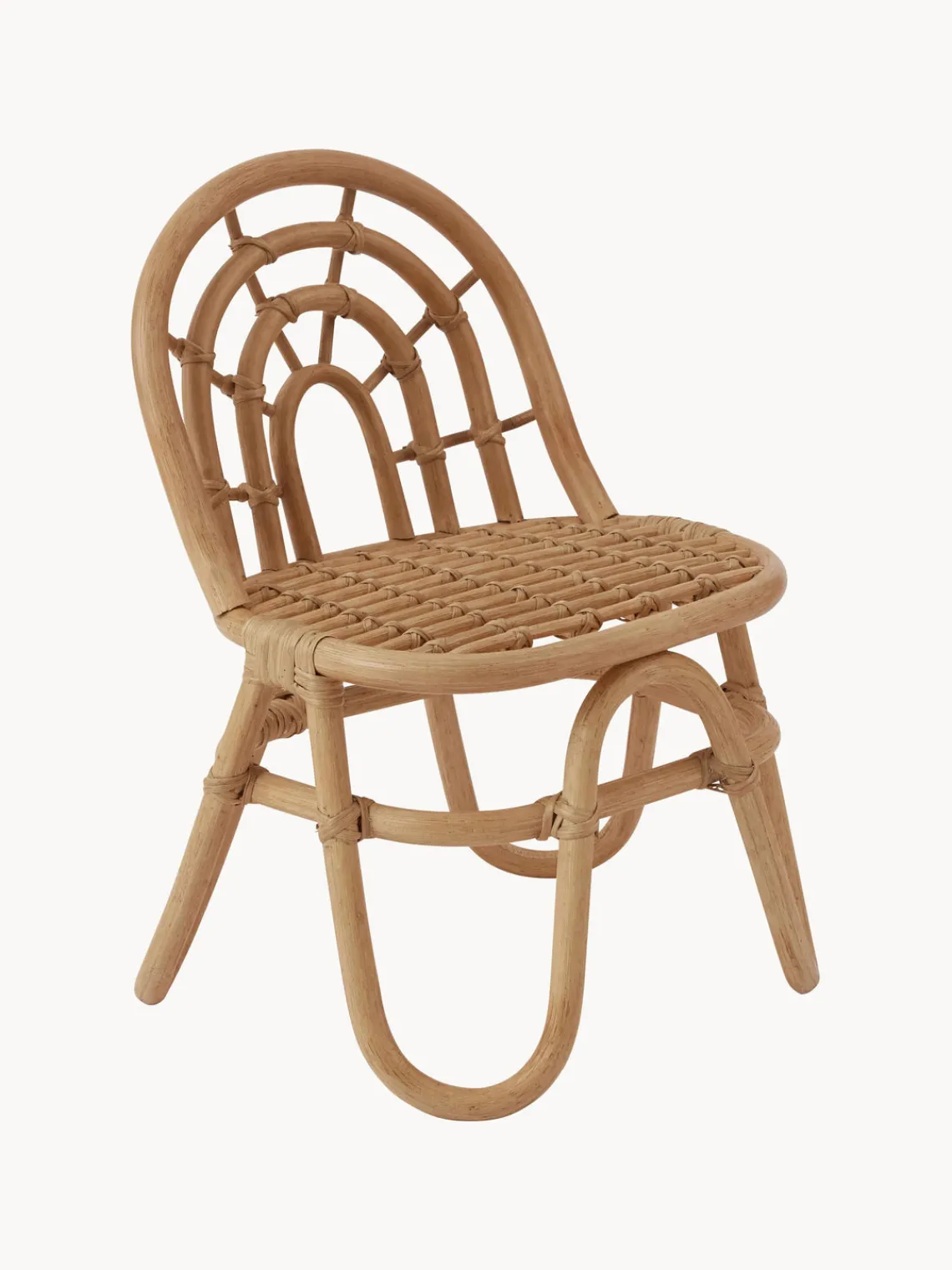 Hot Oyoy Living Design Chaise pour enfant en rotin Rainbow