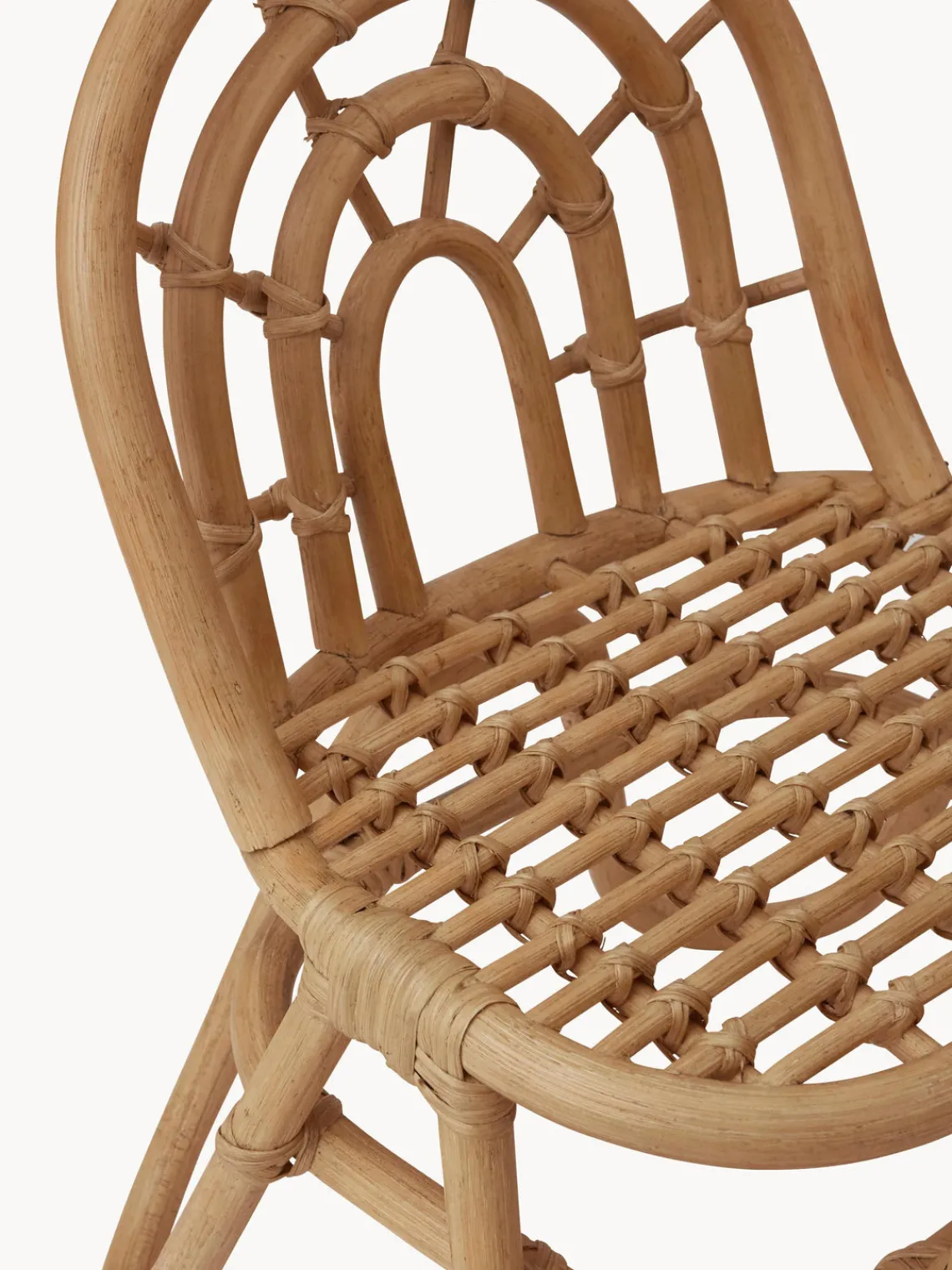 Hot Oyoy Living Design Chaise pour enfant en rotin Rainbow