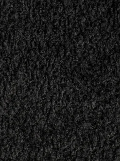 Sale Zuiver Chaises cantilever en tissu peluche Kink, 2 pièces Peluche noir