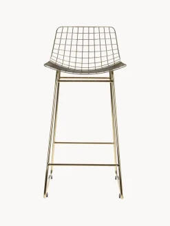 Sale HKLIVING Chaises de comptoir en métal Wire, 2 pièces