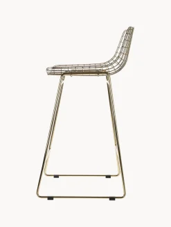 Sale HKLIVING Chaises de comptoir en métal Wire, 2 pièces
