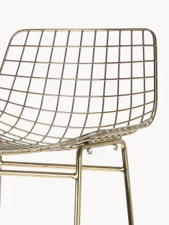Sale HKLIVING Chaises de comptoir en métal Wire, 2 pièces