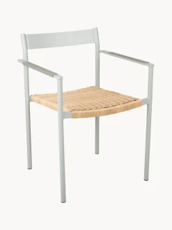 Sale Brafab Chaises de jardin DK, 2 pièces Vert sauge, beige