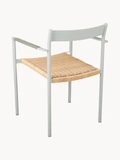 Sale Brafab Chaises de jardin DK, 2 pièces Vert sauge, beige