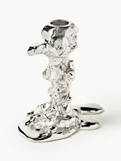 New Pols Potten Chandelier en métal Drip Argenté