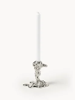 New Pols Potten Chandelier en métal Drip Argenté