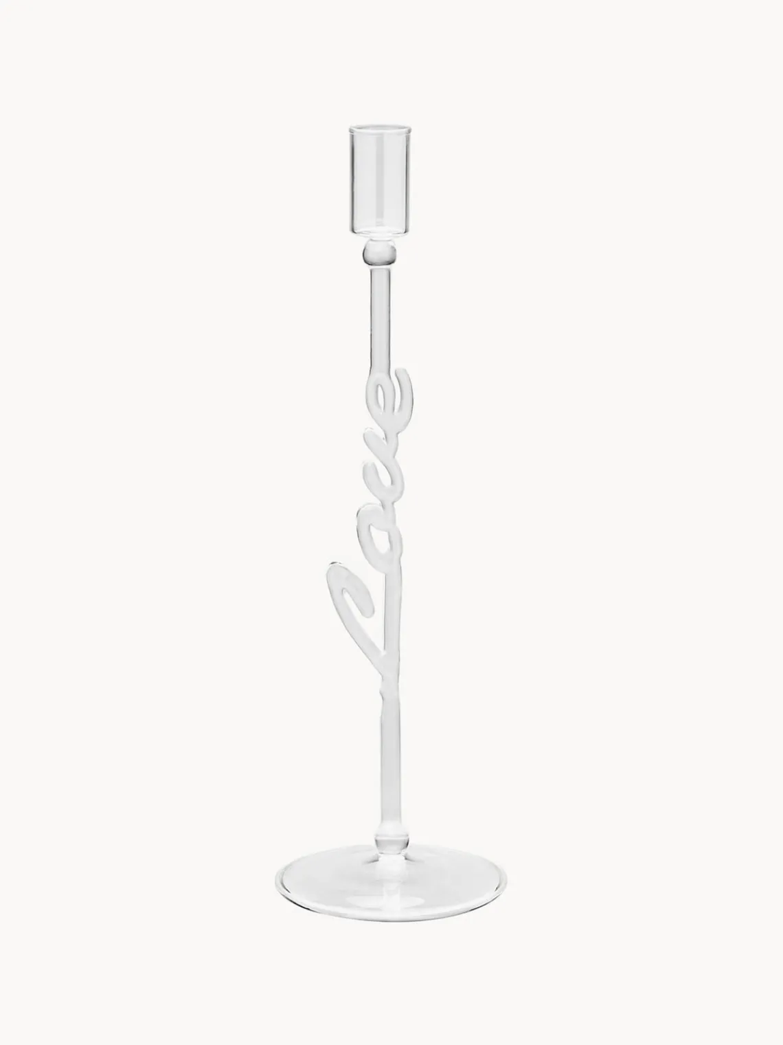 Best Anna + Nina Chandelier en verre borosilicaté soufflé bouche Love