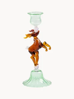 Fashion &k Amsterdam Chandelier en verre soufflé bouche Reindeer