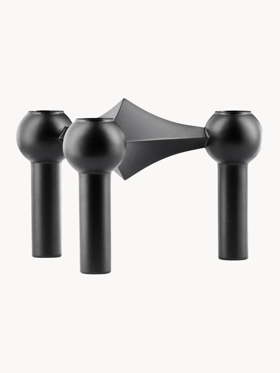 Clearance STOFF Nagel Chandelier Noir, mat