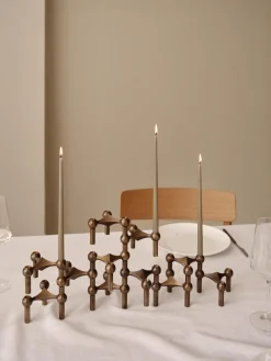 Best STOFF Nagel Chandelier Laiton, mat