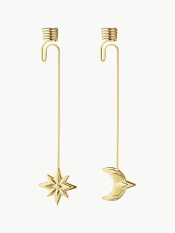 Hot GEORG JENSEN Chandeliers avec or 18 carats CC, 2 élém. Doré