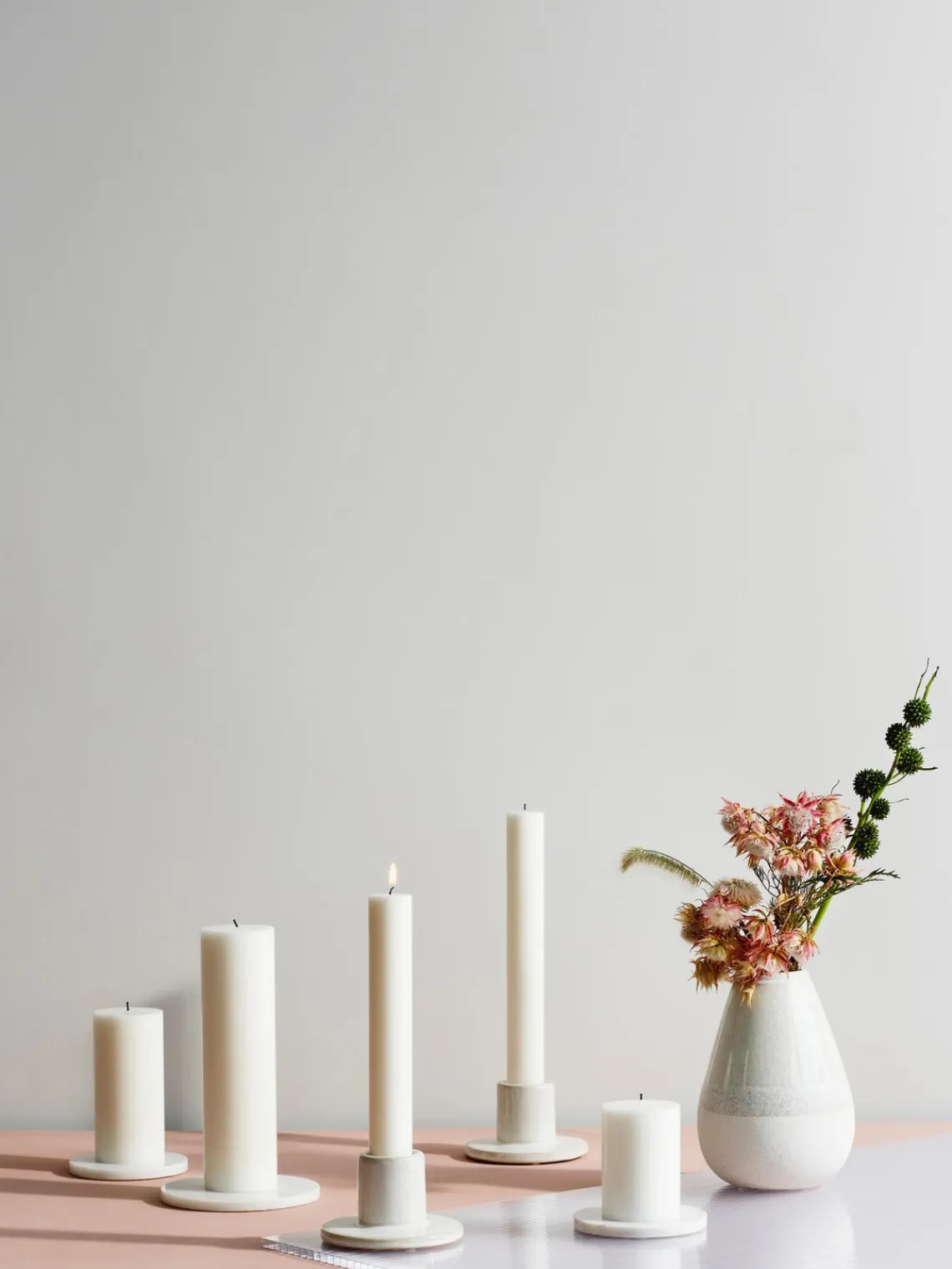 Online Broste Copenhagen Chandelles Classic, 10 pièces Blanc cassé