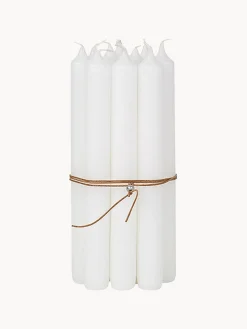 Discount Broste Copenhagen Chandelles Classic, 10 pièces Blanc