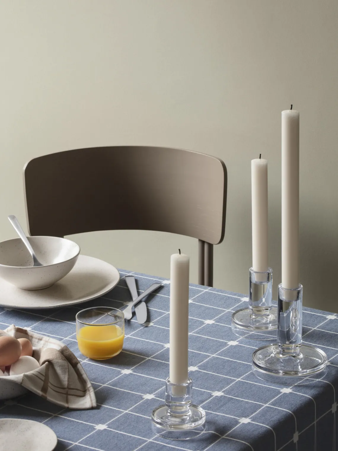 Discount Broste Copenhagen Chandelles Classic, 10 pièces Blanc
