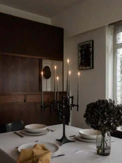 Clearance STOFF Nagel Chandelles fines , 6 pièces Grège