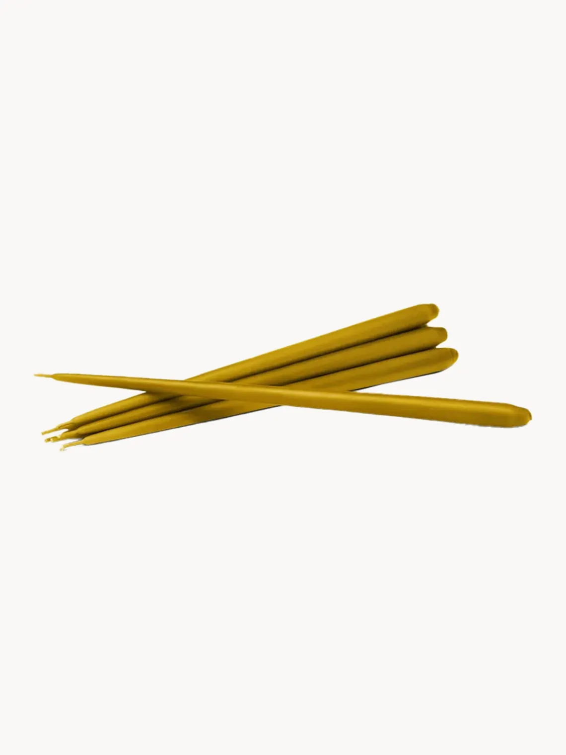New STOFF Nagel Chandelles fines , 6 pièces Jaune moutarde