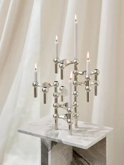 Discount STOFF Nagel Chandelles , 12 pièces Gris clair