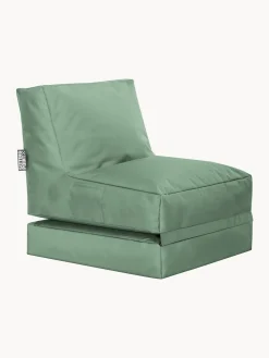 Clearance Magma Chauffeuse convertible de jardin Pop Up Tissu vert sauge