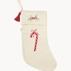 Fashion Cam Cam Copenhagen Chaussette de Noël réversible en coton bio Angel