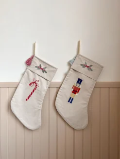 Fashion Cam Cam Copenhagen Chaussette de Noël réversible en coton bio Angel