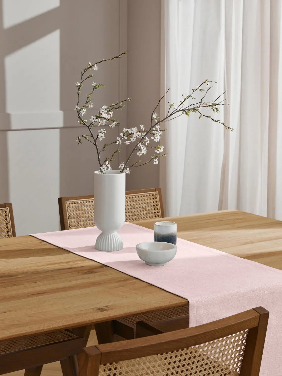 Online Magma Chemin de table Riva Rose pâle