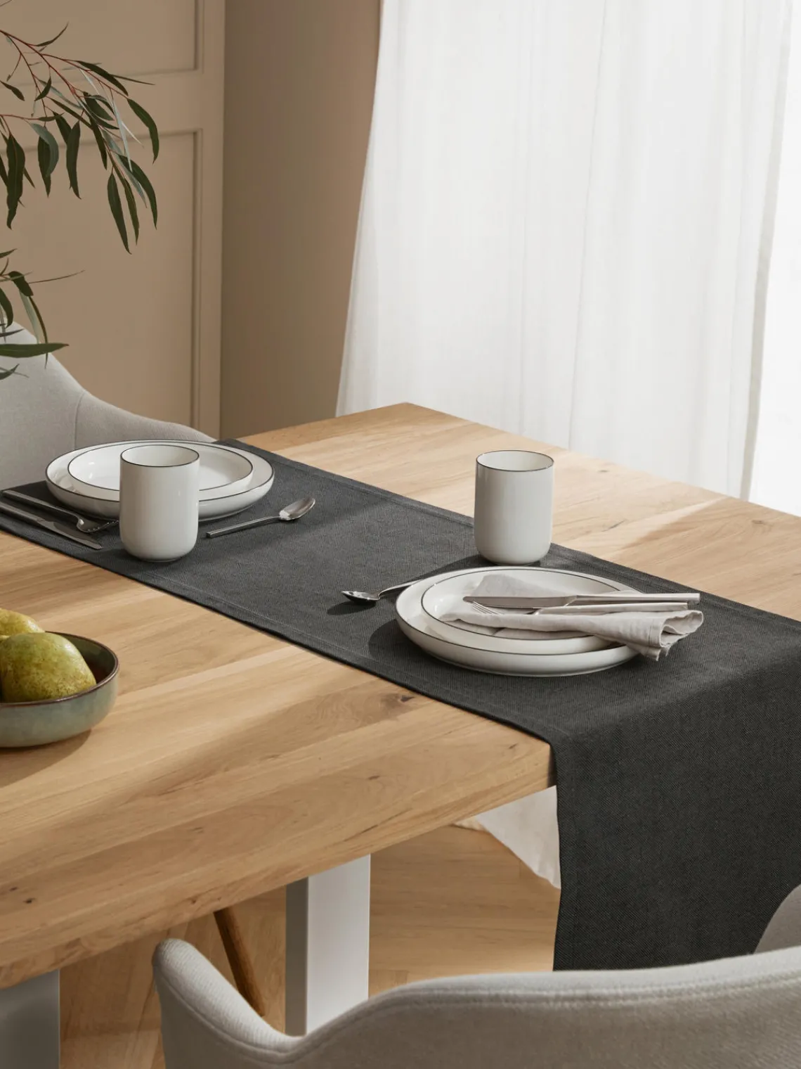 Discount Magma Chemin de table Riva Anthracite
